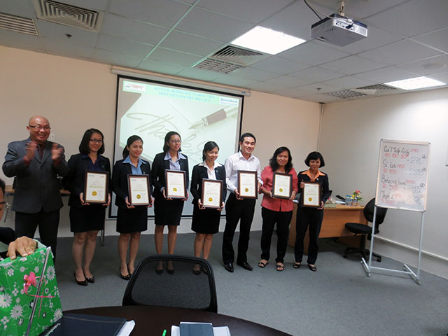 Kỹ năng hướng dẫn và động viên Nhân Viên làm việc hiệu quả - Sacombank (09 & 10.12.2014)